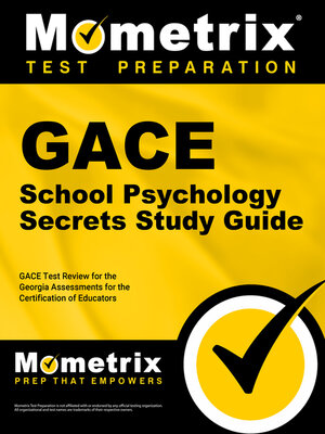 cover image of GACE School Psychology Secrets Study Guide